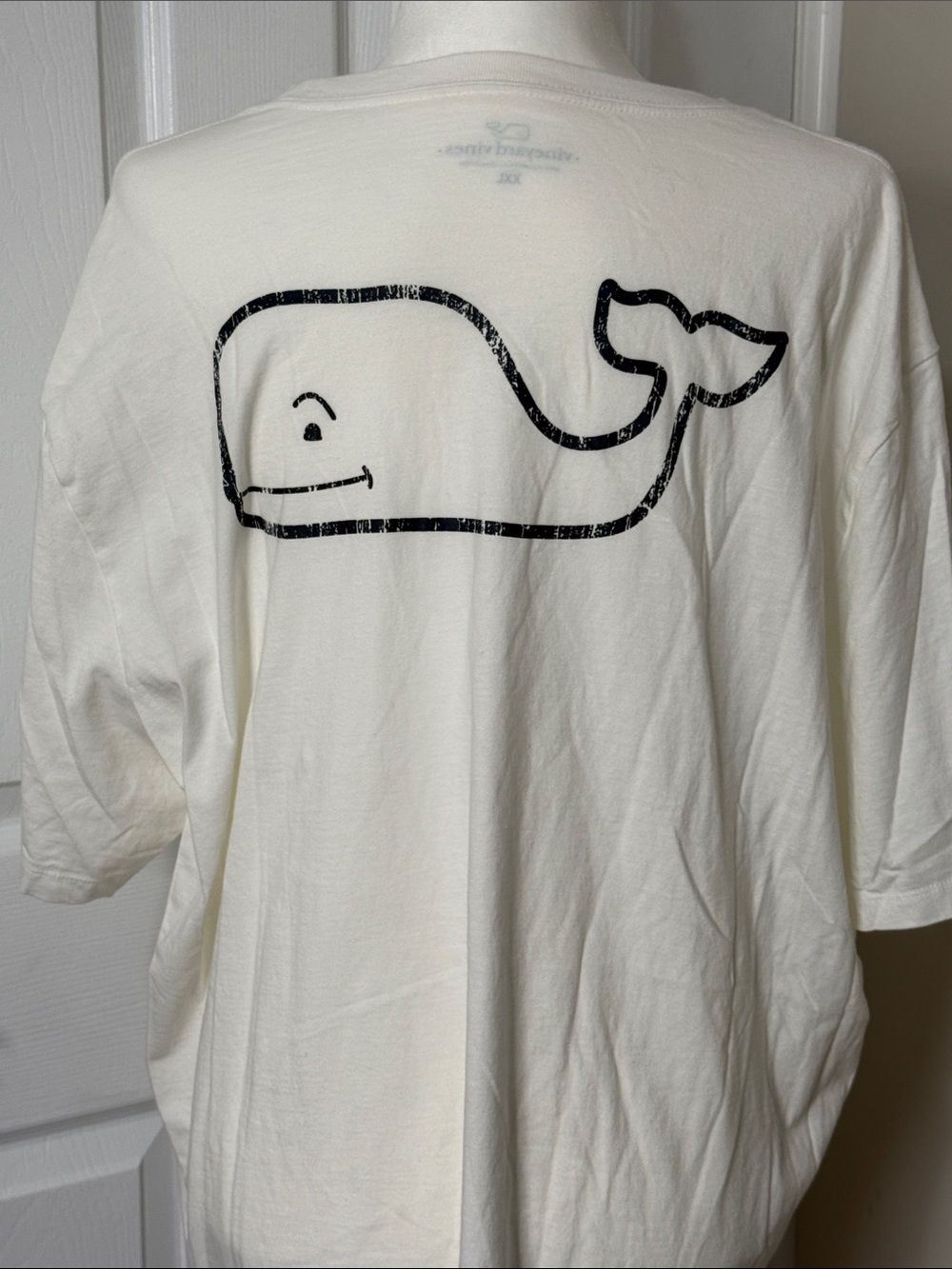 Vineyard Vines Pocket Whale Tee - White Men’s XXL